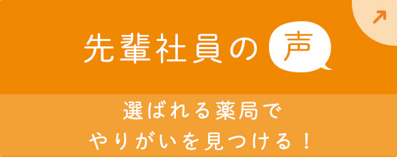 先輩社員の声